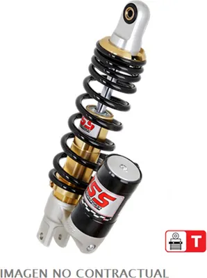 Image de Amortisseur arrière série K302 monobloc pour scooter 50 adapté à Aprilia, adapté à Benelli, adapté à Kymco, adapté à Peugeot OK302-290T-01AL-388