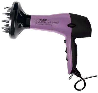 Produktbild von Sencor SHD 6700VT, Violett, 2,6 m, 2000 W