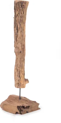 Produktbild von HOLZ SKULPTUR "ROOTS 100" | Wurzelholz rustikal | Teakskulptur