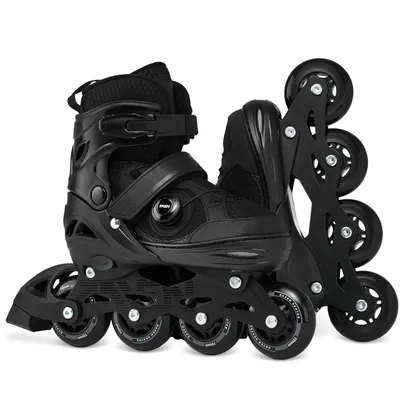 Image de Roller Raven Oxen PRO Noir, pointures 34-37, réglable
