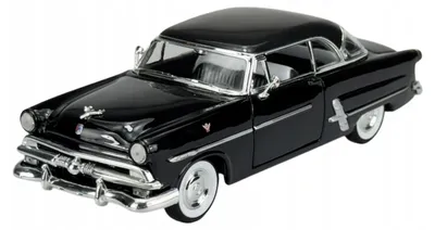 Produktbild von Welly 1953 Ford Crestline Victoria Schwarz Metallmodell 1:24