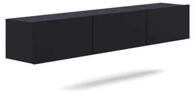 Produktbild von TV-Möbel Idao mit 3 Türen, Schwarz, 180cm