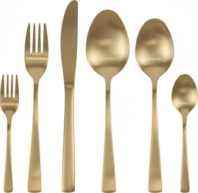 Produktbild von Studio Tavola Besteckset - Champagner - 42 Teile / 8 Personen