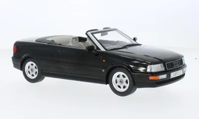 Produktbild von MCG MCG18372 - 1:18 Audi Cabriolet, schwarz, 1991 - Neu