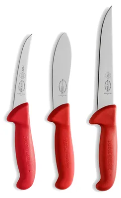 Produktbild von F. DICK Messer-Set Jagd Ausbeinmesser 13cm Abhäutemesser 13cm Stechmesser 18cm