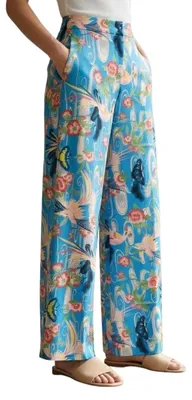Produktbild von Zara Damen Culotte-Hose aus Satin XS