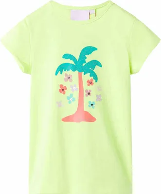 Produktbild von Möbel Kinder-T-Shirt Neongelb 116 - Langarmshirts &13785
