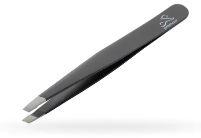Produktbild von PREMAX Pinzette mit schräger Spitze - Black Kollektion 40145 Edelstahl AISI 420 9 cm - 3 1/2
