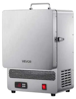 Produktbild von VEVOR Tischofen Schmelzofen, 1500W leistungsstarker elektrischer Ofen, 1200℃ / 2192℉ Maximaltemperatur, Edelstahl, Goldschmelzofen für Wachsgießen, Ton-DIY, Metallhärtung, Glasieren von Keramik, Silber, 1500 W