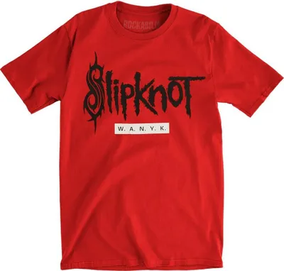 Image de Slipknot - "We Are Not Your Kind" T-shirt Homme/Femme Unie RO243 (XL) (Rouge)