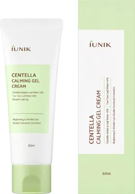 Obrázek produktu pro Iunik - Centella Calming Gel Cream - Zklidňující Gel-Krém S Pupečníkem Asijským - 60 Ml