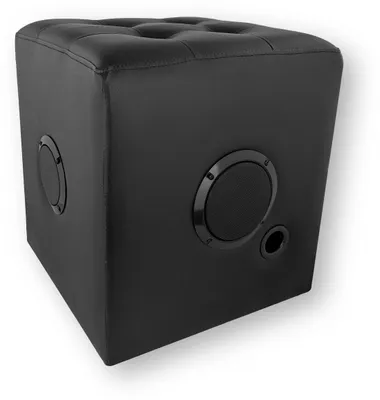 Image de Caliber Bluetooth Speaker - Tabouret Tabouret de pied avec haut-parleur Noir (HPG522BT)