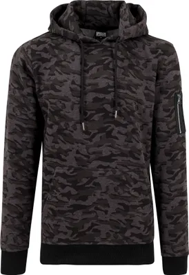Produktbild von Urban Classics - SWEAT BOMBER Hoody dark camo - S