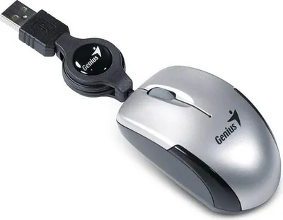 Obrázok produktu pre Genius Computer Technology Micro Traveler V2, Optický, USB Typ-A, 1000 DPI, Strieborná