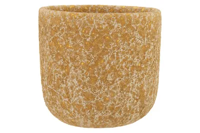 Produktbild von Blumentopf Sahara Sand 14x14xh13cm Rundsteinzeug