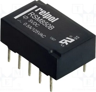 Produktbild von 1x Relais: elektromagnetisch 0,5A/125VAC  USpule : 5VDC  2A RSM850B-6112-85-1005 E
