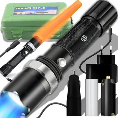 Obrázek produktu pro Vodotěsná dobíjecí LED svítilna s několika režimy