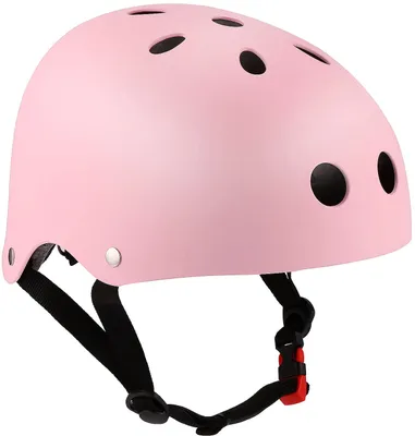 Produktbild von Kinder Sporthelm, Skaterhelm Fahrradhelm Scooter Helm Radhelm Sicherheit für Mädchen Junge, Rosa S