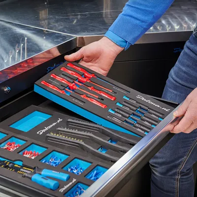 Produktbild von 12-teiliger VDE- und Präzisions-Schraubendreher-Satz im "Pro"-Schaumstoffmodul