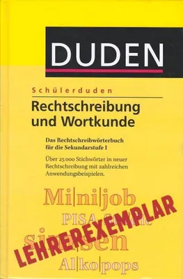 Produktbild von Schülerduden, Rechtschreibung und Wortkunde | Ralf Osterwinter