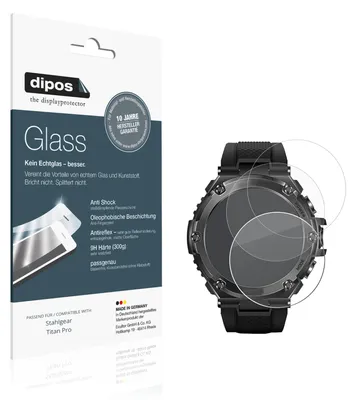 Immagine prodotto di 2x Pellicola Protettiva per Stahlgear Titan Pro Protezione opaco Vetro Flessibile 9H dipos