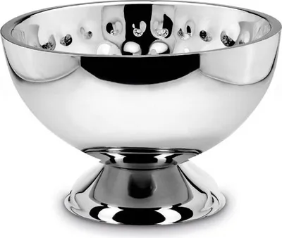 Produktbild von Champagner-/Flaschenkühler Bowl Hammerschlag-Optik (H) 32 x (Ø) 32 cm