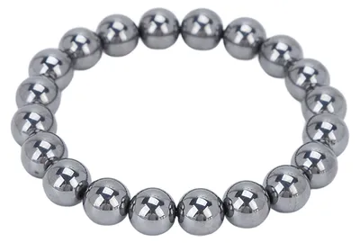 Immagine prodotto di Braccialetto in terahertz per uomo e donna, design alla moda, allevia la stanchezza, terapia, pietra naturale, 9 mm