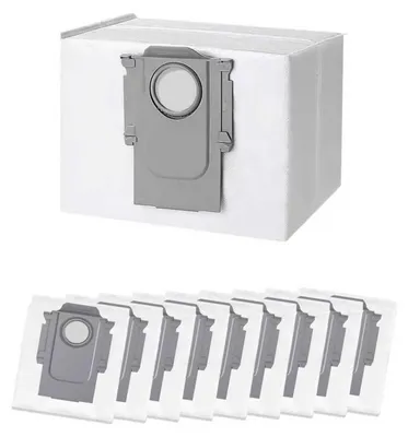 Produktbild von Staubbeutel für Saugroboter - 10 Stück Ersatzbeutel für Absaugstationen - Kompatibel mit S8+ S8 Pro Ultra S7 MaxV Ultra S7 Pro Ultra Q7+ Q7 Max+ Q8 Max+ Q5 Pro+
