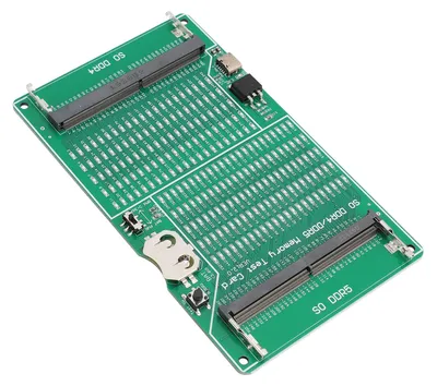 Obrázek produktu pro Tester pamětí DDR4 a DDR5 – multifunkční testovací karta do paměťového slotu 2 v 1 s LED indikátorem pro notebooky