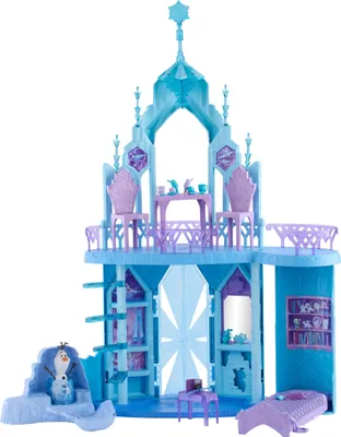 Image de MATTEL JGG41 Disney La Reine des Glaces Elsa Château de glace Set de jeu