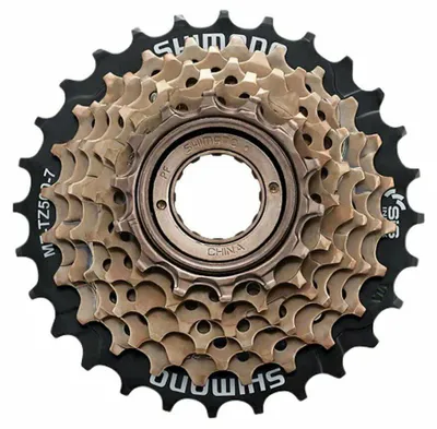 Produktbild von windmeile | Shimano Schraubkranz MF-TZ500 7-Fach 14-28 Zähne, Zahnkranz, Freilauf, Fahrrad, E-Bike, Elektro Fahrrad, Pedelec
