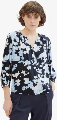 Produktbild von TOM TAILOR Langärmelige Damenbluse, S