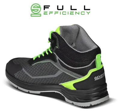 Immagine prodotto di Scarpe Sparco 07542 Indy Ranger, colore nero e verde, taglia 39