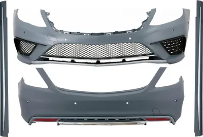 Produktbild von Bodykit für Mercedes S-Klasse W222 2013-06.2017 S63 Design Stoßstange Seitenschweller.