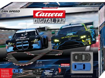 Produktbild von Carrera Rennbahn D132 30044 24H Geschwindigkeit