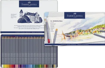 Produktbild von Faber-Castell Goldfaber Aqua, Weich, Mehrfarbig, 36 Stück(e)