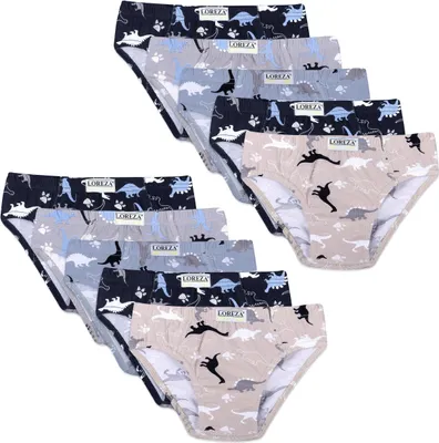 Produktbild von 10er Pack Jungen Slips Dinosaurier Unterhosen
