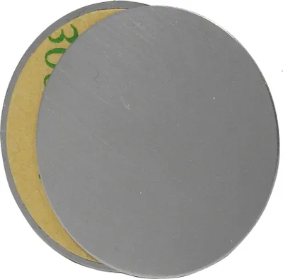 Produktbild von cofi1453 2x Magnes Wymienna Metalowa Płytka do Magnesu Samochodowego Uchwyt na Telefon Samochodowy Uniwersalny Uchwyt Magnetyczny szary