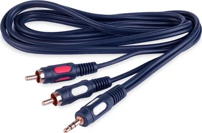 Produktbild von Klinkenkabel 3,5 Stereostecker - 2x Cinchstecker VITALCO 2,5 m
