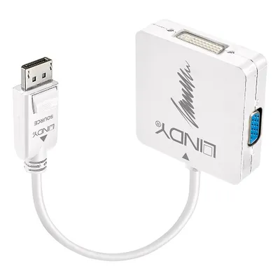 Image de Lindy 41028 LINDY DisplayPort an HDMI 4K30/DVI/VGA Adapter