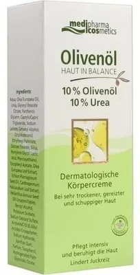 Zdjęcie produktu dla Medipharma Cosmetics Haut in Balance Olivenöl Körpercreme 10%, krem 200 ml