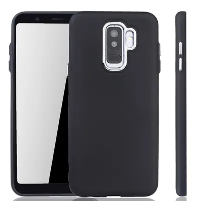 Image de Coque de protection pour Samsung Galaxy A6 Plus - Étui de téléphone pour Samsung Galaxy A6 Plus - Coque de téléphone en noir