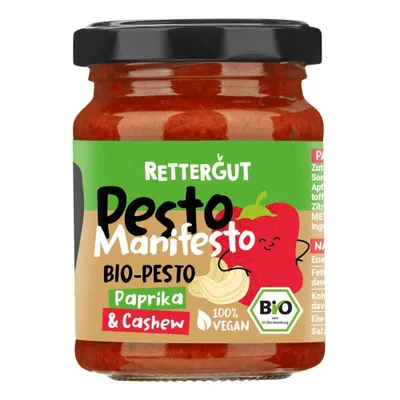 Image de Pesto – Paprika et noix de cajou, 120g, pack de 6