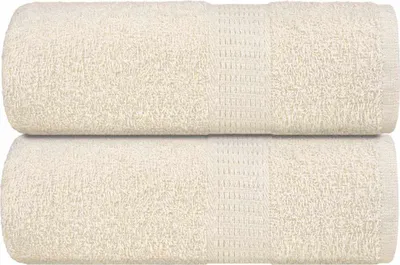 Produktbild von Gästetücher FROGN 2 Stk. Creme 30x50 cm 360 g/m²