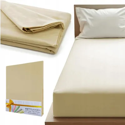 Produktbild von Łóżkoholicy Aloiso Baumwoll-Bettlaken 200x220 cm ohne Gummizug