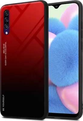 Produktbild von Cadorabo Hülle für Samsung Galaxy A50 4G / A50s / A30s Schutz Hülle in Schwarz Handyhülle TPU Etui Cover Case Tempered