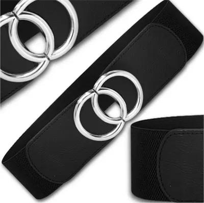 Immagine prodotto di J&W Cintura elastica da donna Uskana Nero Taglia unica