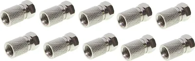 Produktbild von shiverpeaks F-Stecker 7,5, +Dichtungsring,+großer Mutter, VE10