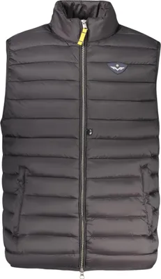 Produktbild von Herren Ärmellose Jacke Schwarz mit Taschen und Reißverschluss