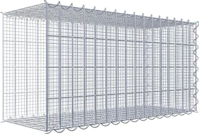 Immagine prodotto di Gabbione di montaggio a spacco tipo 2 80 cm x 40 cm x 30 cm (L x H x P), dimensione maglia 5 cm x 10 cm, a spirale